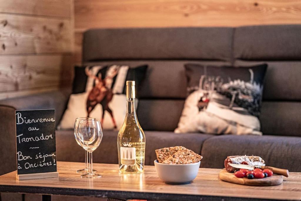 Apartament Le Tronador - 2 Pieces Au Pied Des Pistes Orcières Zewnętrze zdjęcie